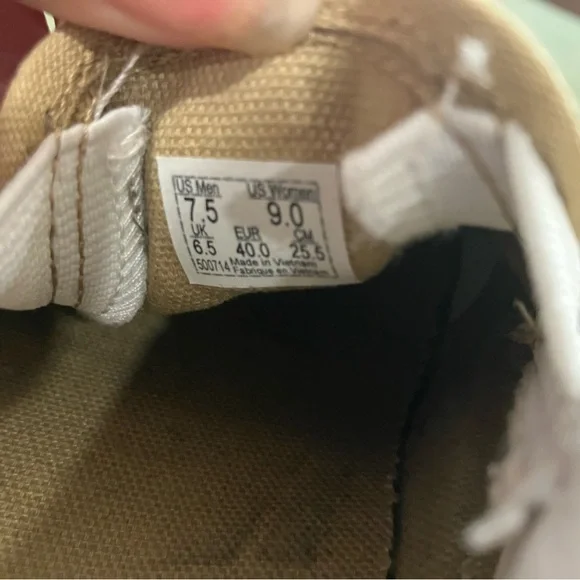 Vans Kids Tan and Black Leopard Slip-On Sneakers - Picture 6 of 6